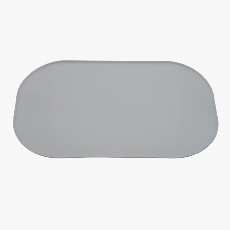 Matskålsunderlägg 47x30 Mörkgrå