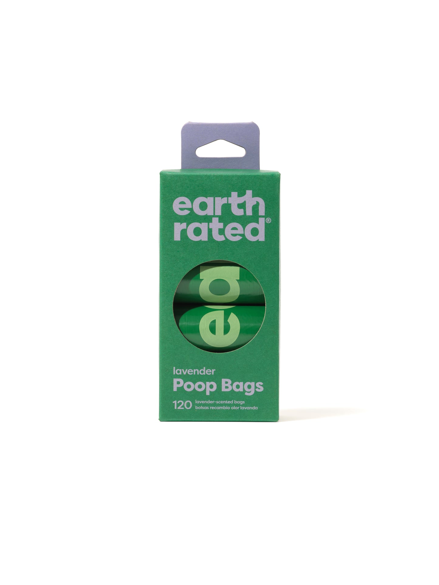 Earth Rated Bajspåsar 8 rullar/120 påsar
