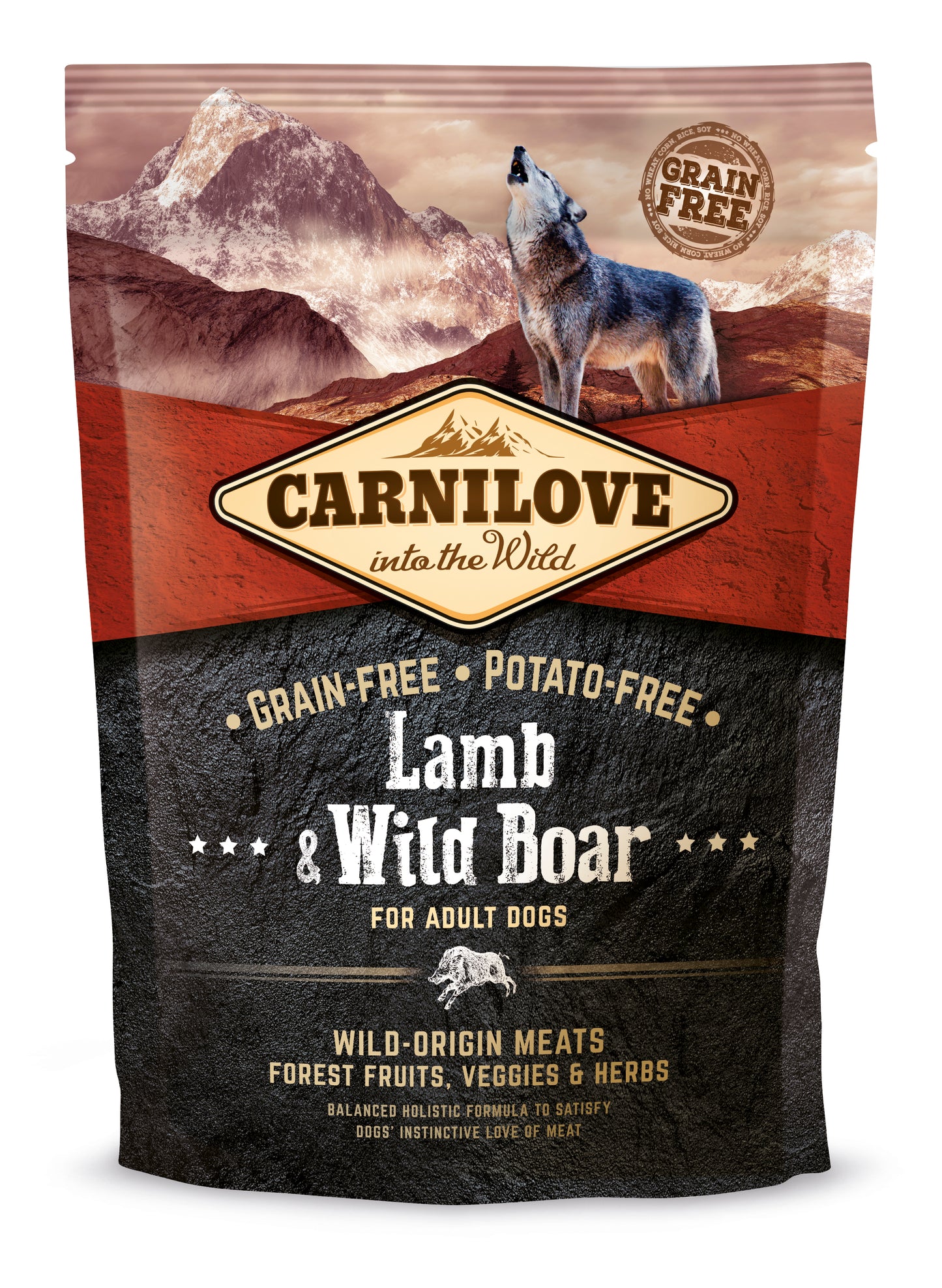 Carnilove Lamb & Wild Boar Adult 1,5 kg