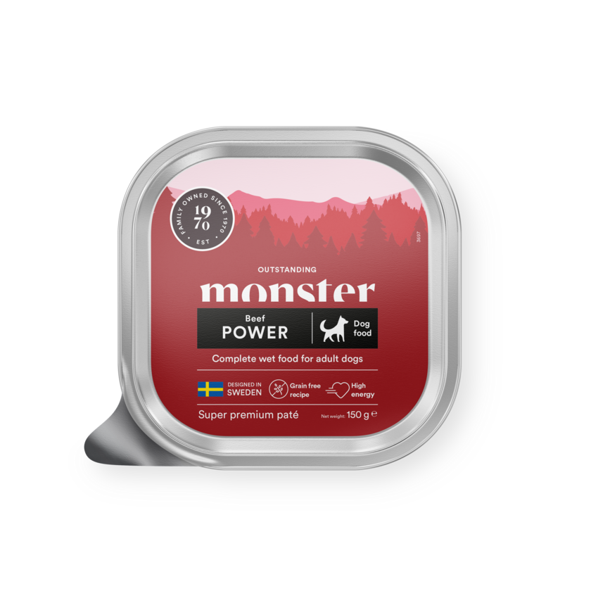 Monster Dog Power Beef Paté 150 g