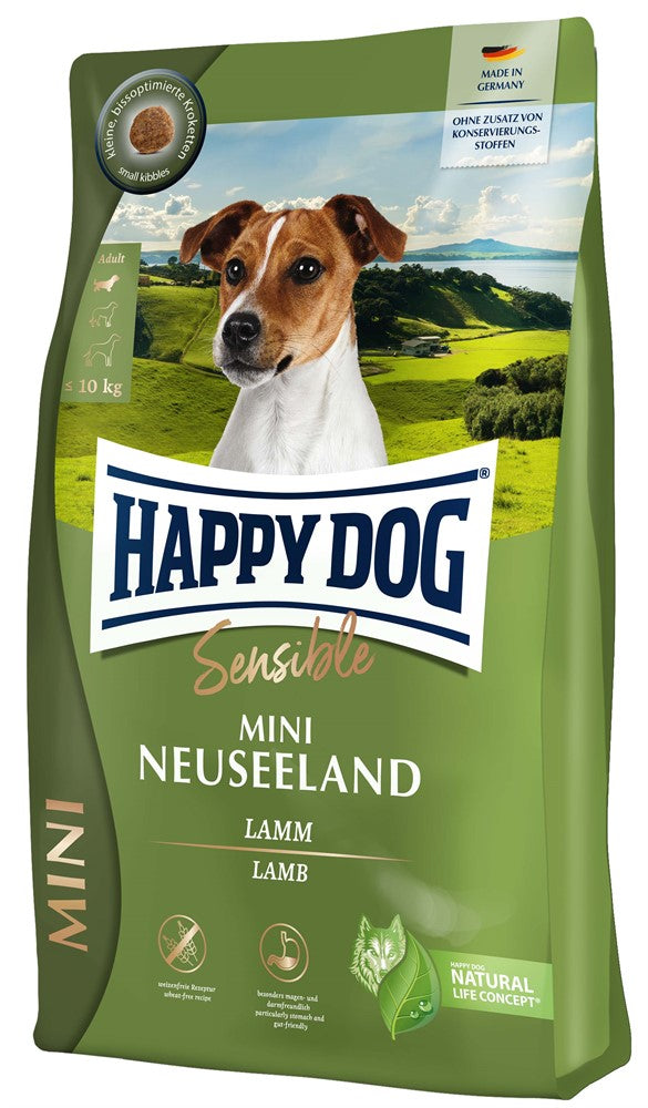Happy Dog Sensible Mini Neuseeland 800 g