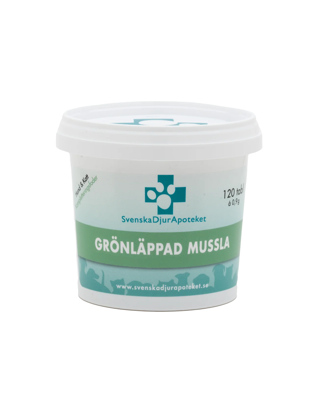 Svenska Djurapoteket Gröläppad mussla 120 Tabletter