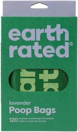 Earth Rated Bajspåsar 120 st m handtag
