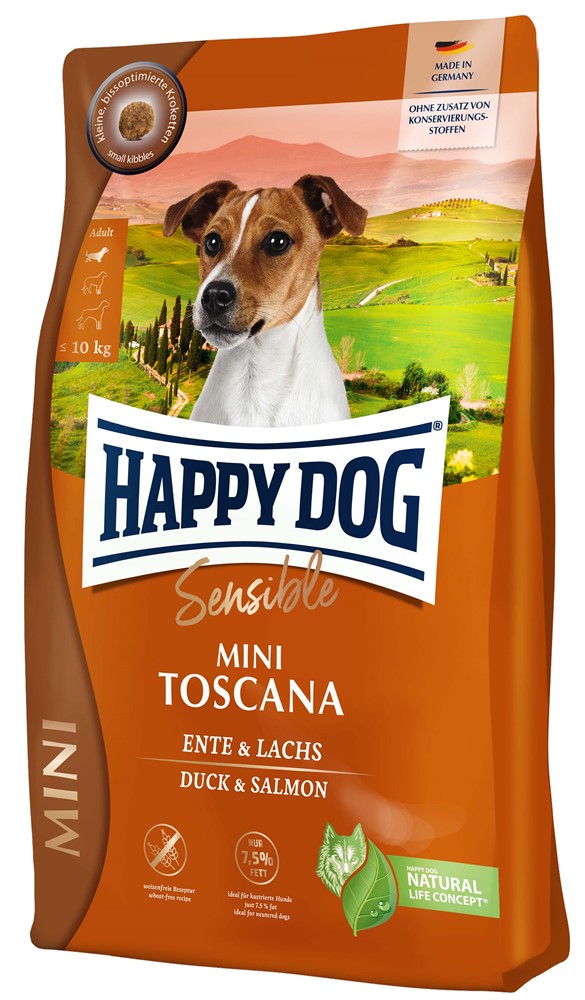 Happy Dog Sensible Mini Toscana 800 g
