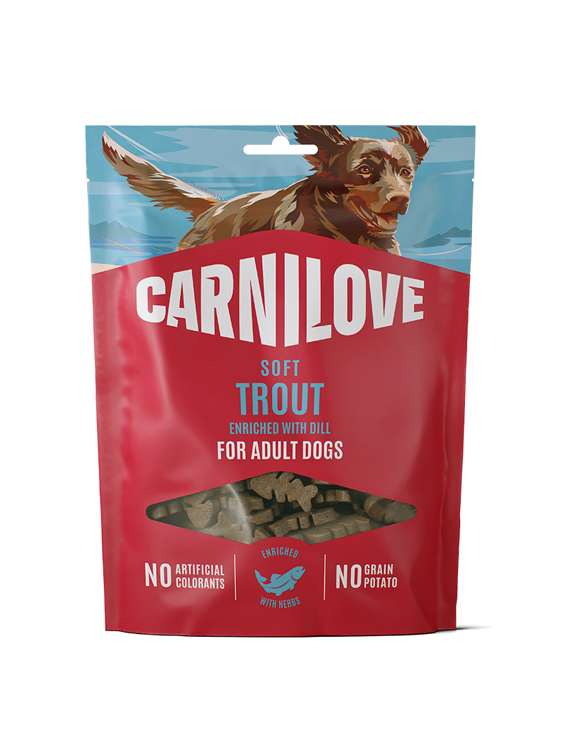 Carnilove Soft Snacks Trout & Dill 200 g