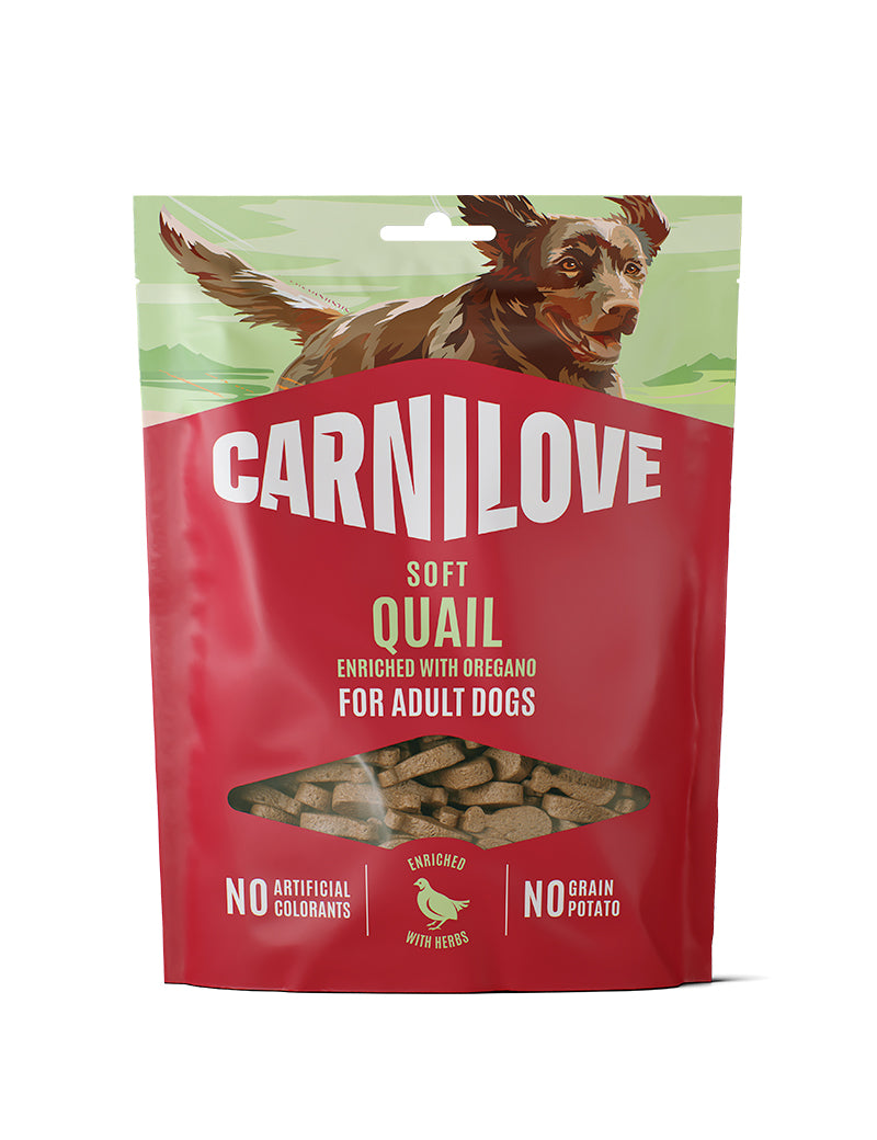 Carnilove Soft Snack Quail & Oregano 200 g