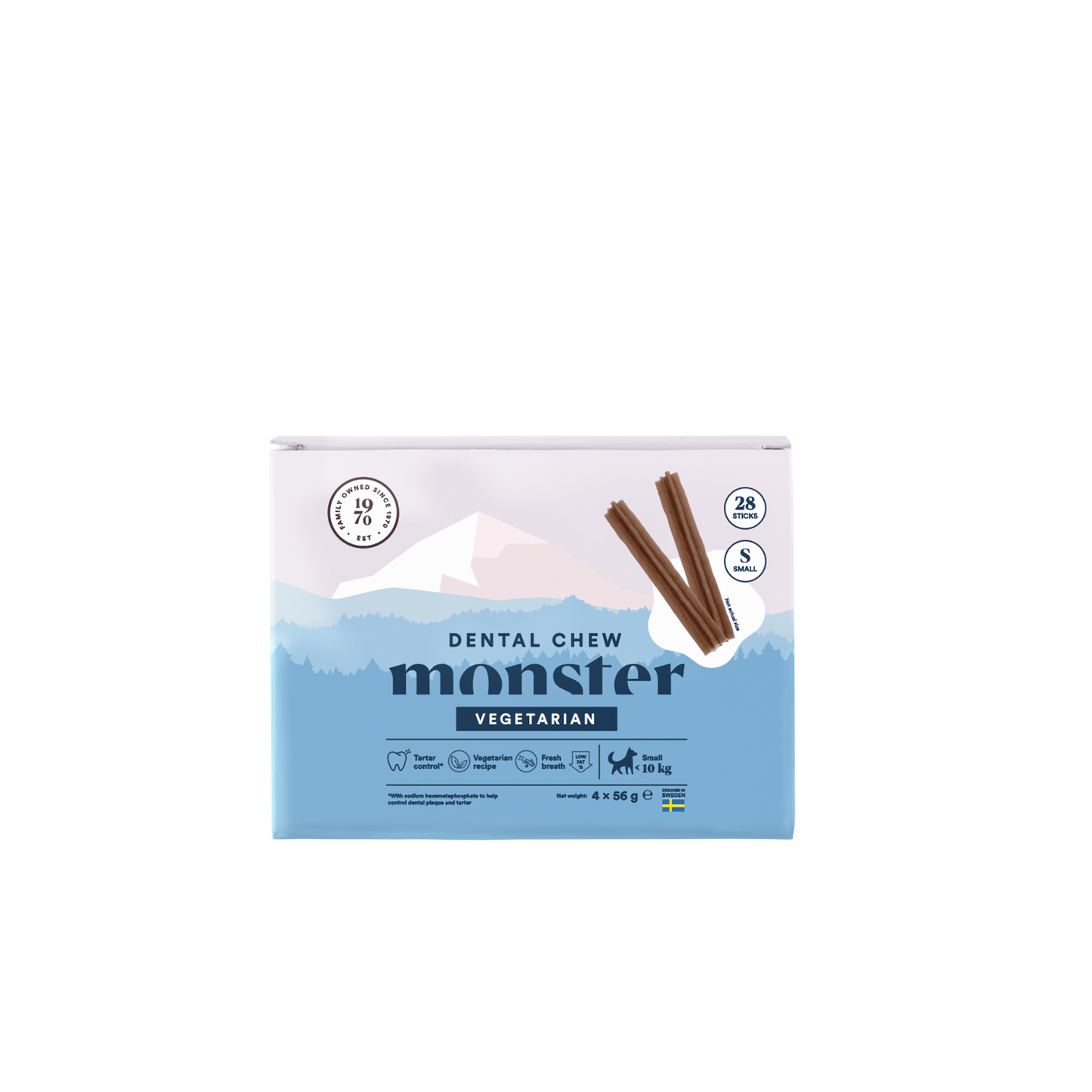 Monster Dental Chew Vegetarian 28-Pack