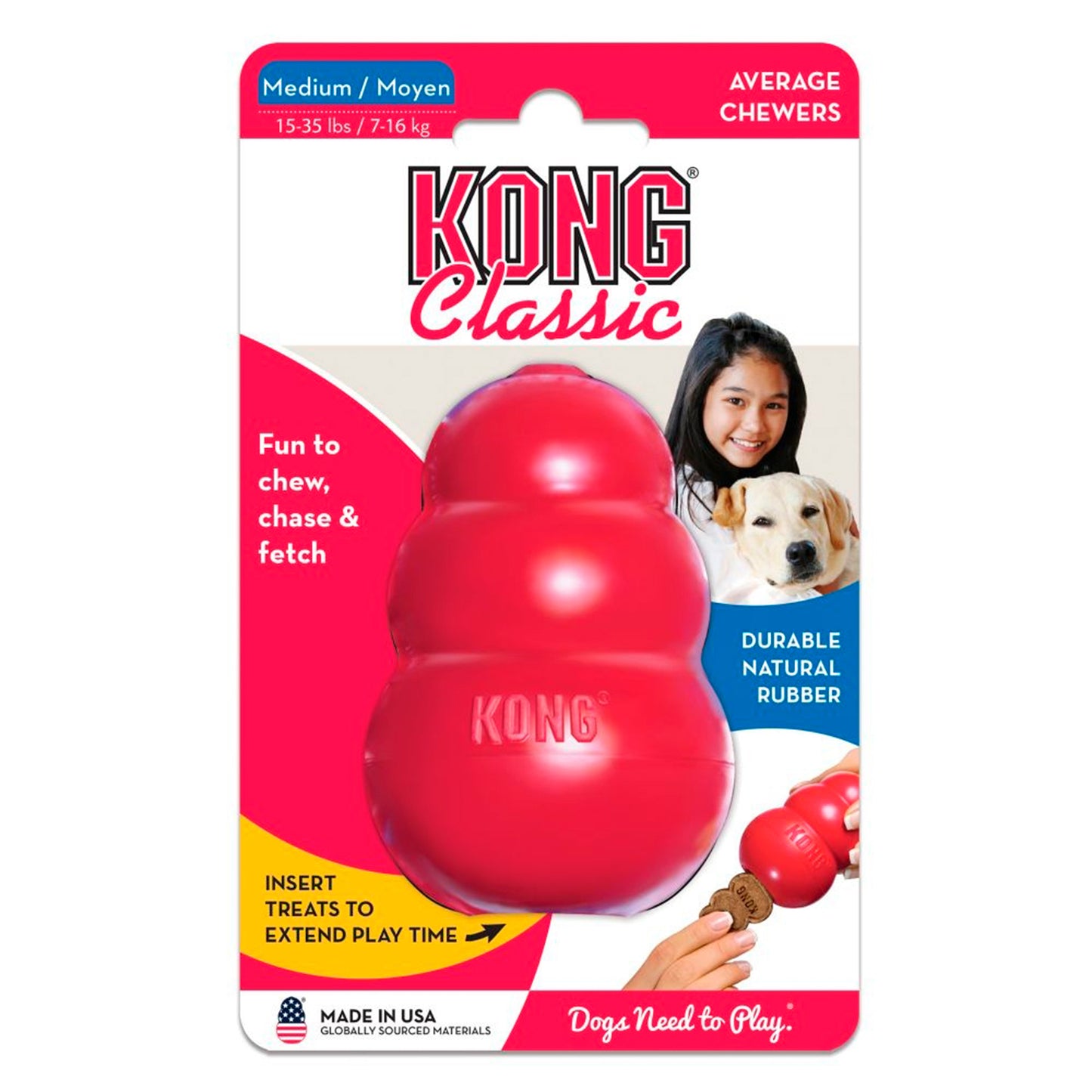 Kong Classic Röd