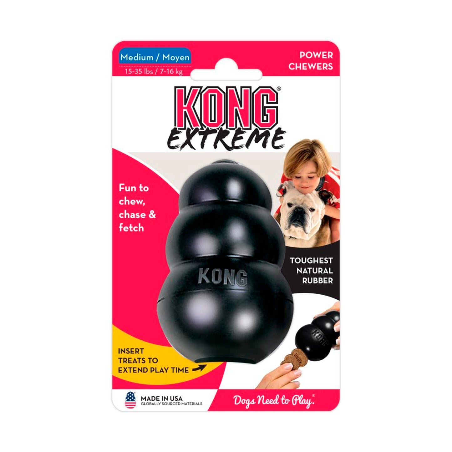 Kong Extreme Svart