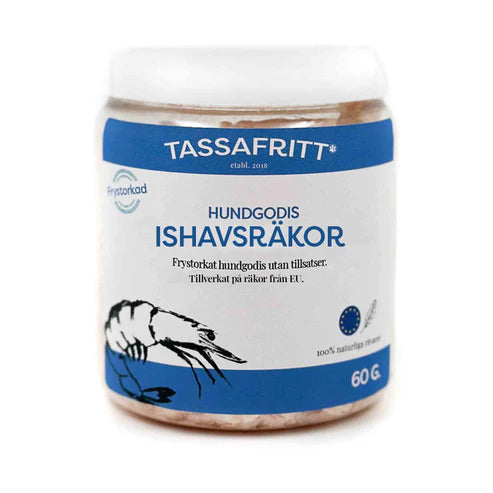 Tassafritt Frystorkade Ishavsräkor 60 g