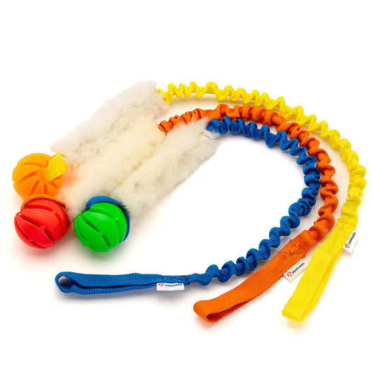 Psarvard Tika Boll, Träningsleksak med fårskinn