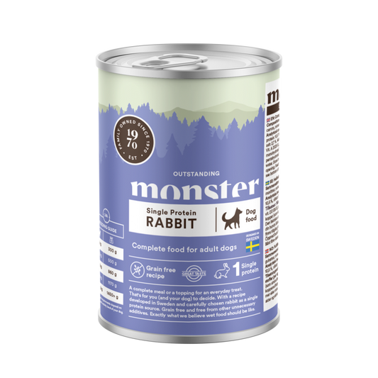 Monster Våtfoder Rabbit 400 g