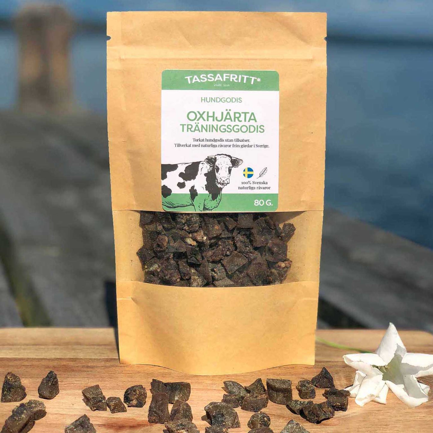 Tassafritt Träningsgodis Oxhjärta 80g