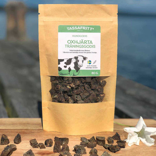 Tassafritt Träningsgodis Oxhjärta 80g