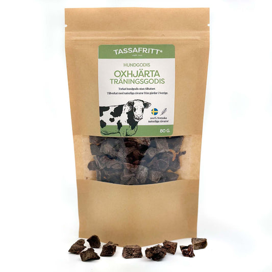Tassafritt Träningsgodis Oxhjärta 80 g