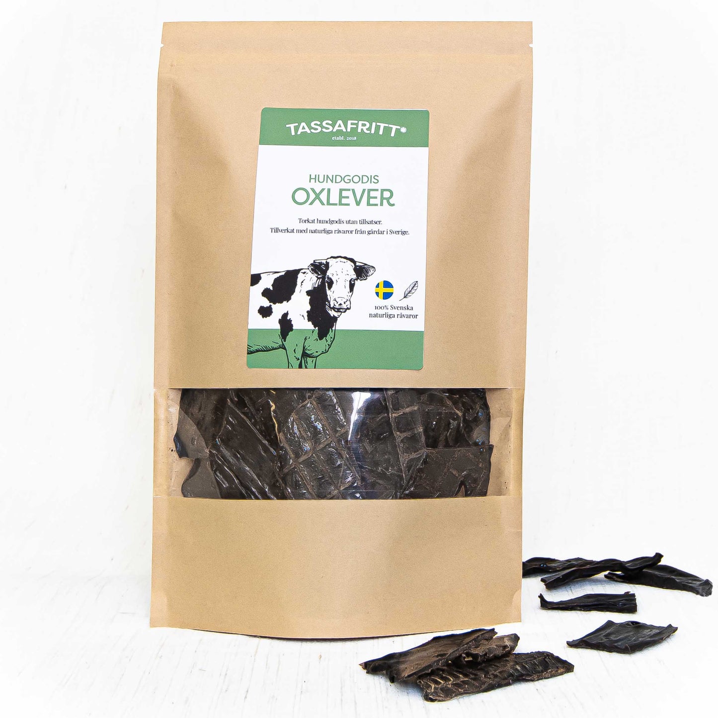 Tassafritt Oxlever 100 g