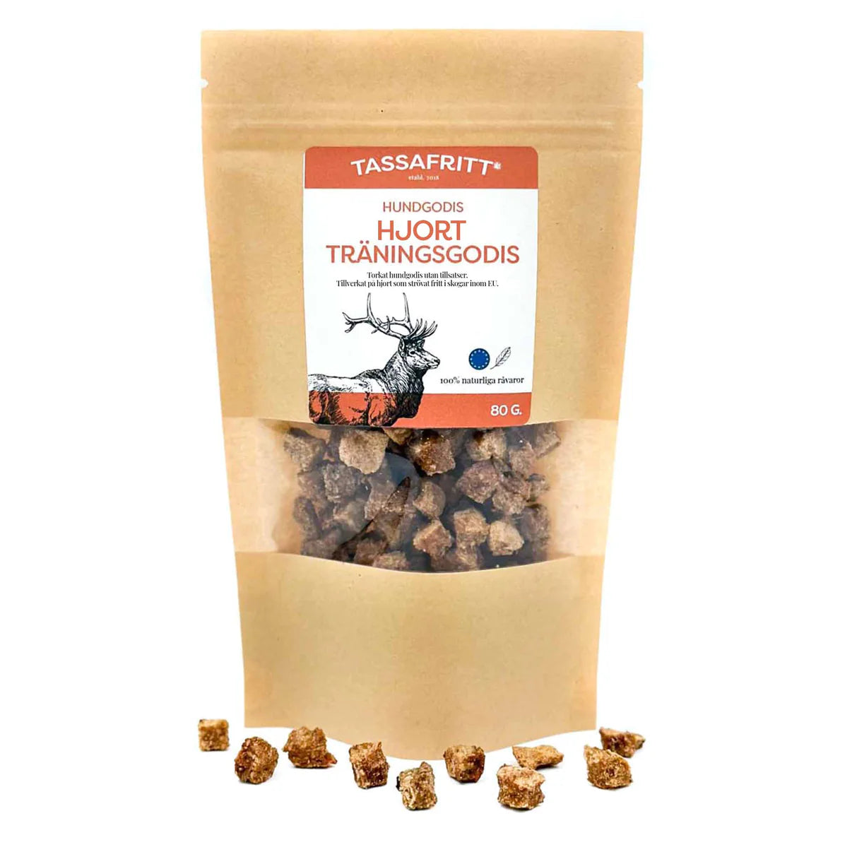 Tassafritt Träningsgodis Hjort 80 g