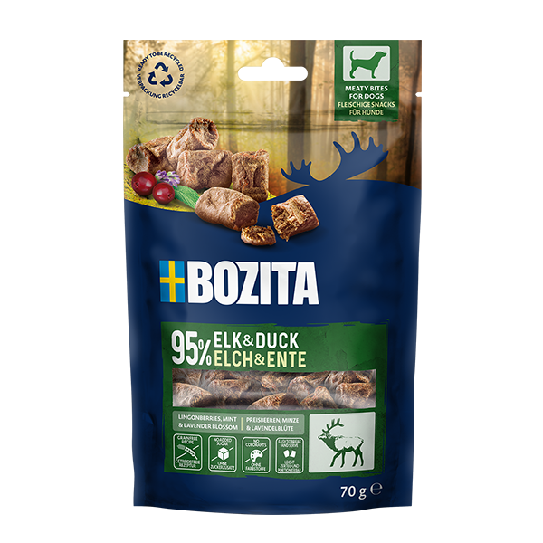 Bozita Belöningsgodis Älg & Anka 70 g