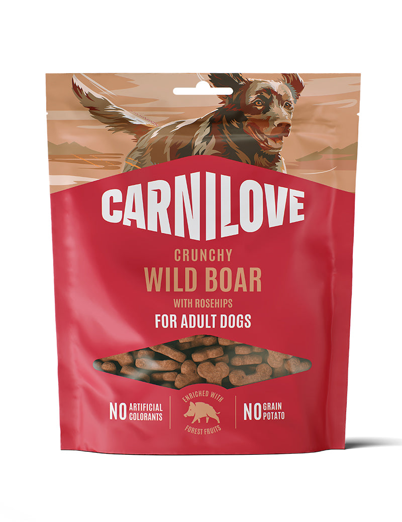 Carnilove Crunchy Snack Wild Boar & Rosehip 200 g