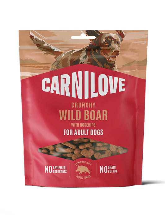 Carnilove Crunchy Snack Wild Boar & Rosehip 200 g