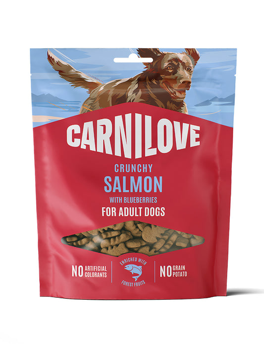 Carnilove Crunchy Snack Salmon & Blueberries 200 g