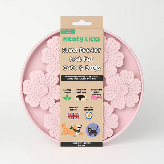 Meaty Licks Slow Feeder "Daisy Delight"