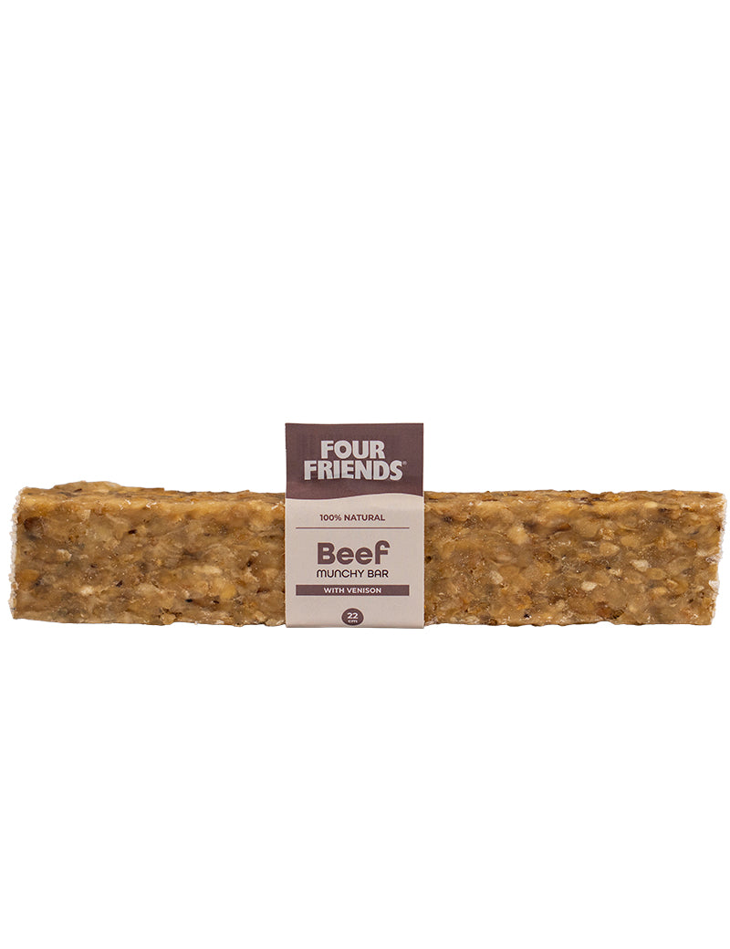 Four Friends Beef Munchy Bar with Venison 22 cm