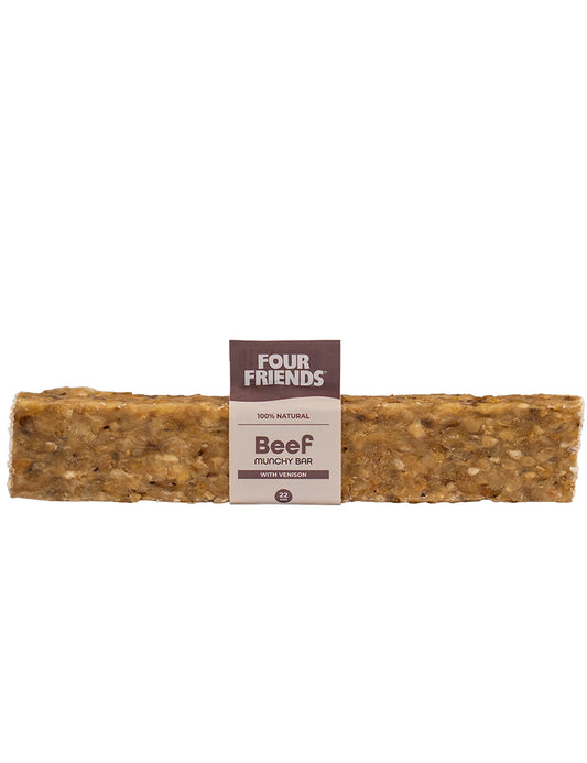 Four Friends Beef Munchy Bar with Venison 22 cm