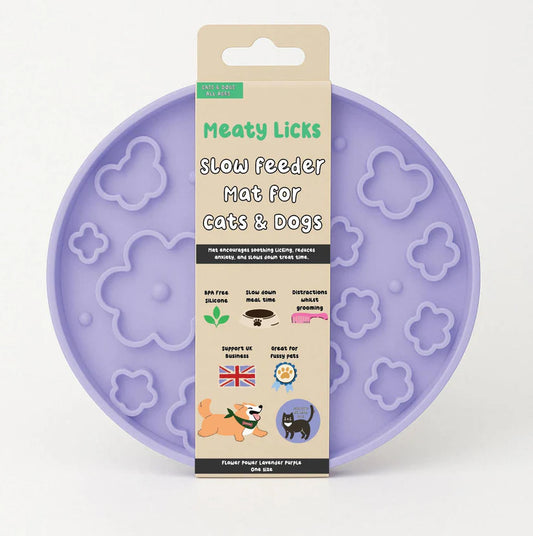 Meaty Licks Slow Feeder "Flower Power"