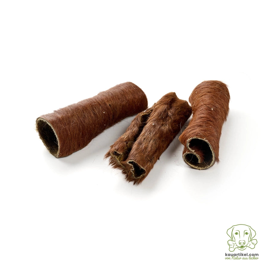 Torkade hästhudsremsor m päls 500 g