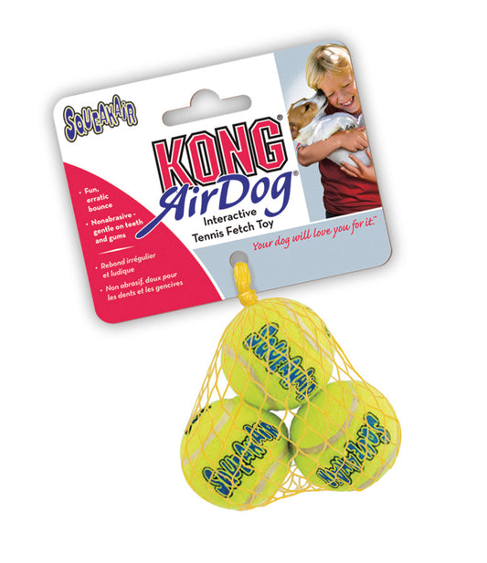 Kong SqueakAir Boll 3-Pack