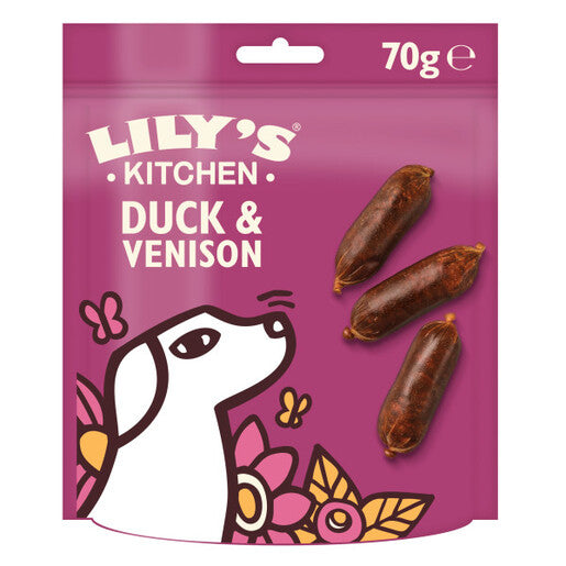 Lily´s Kitchen Duck & Venison Sausages