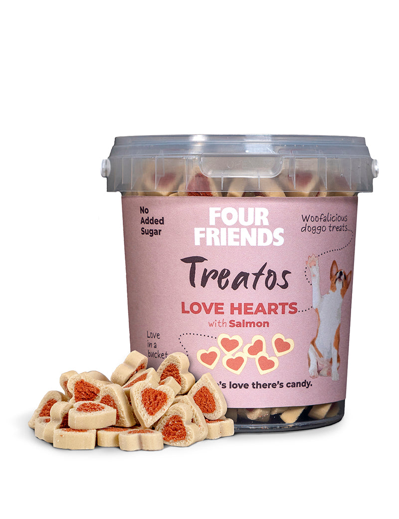 Four Friends Treatos Love Hearts 500g