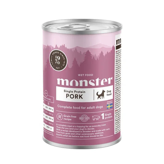 Moster Våtfoder Pork 400g