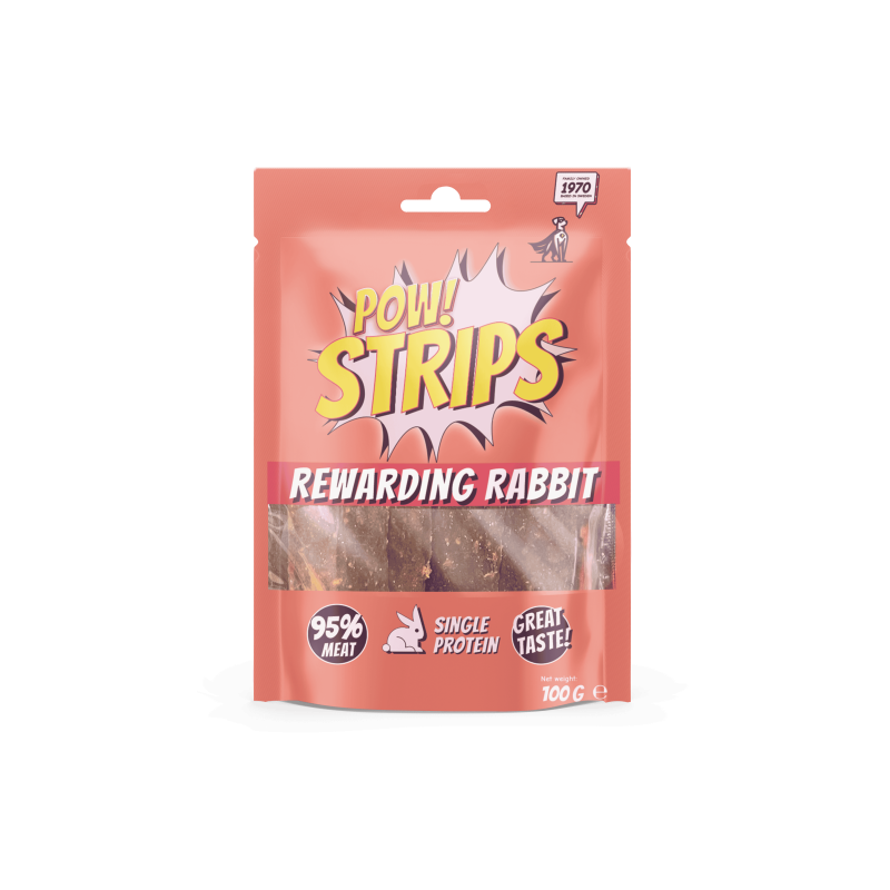 Pow! Strips Rewarding Rabbit 100 g
