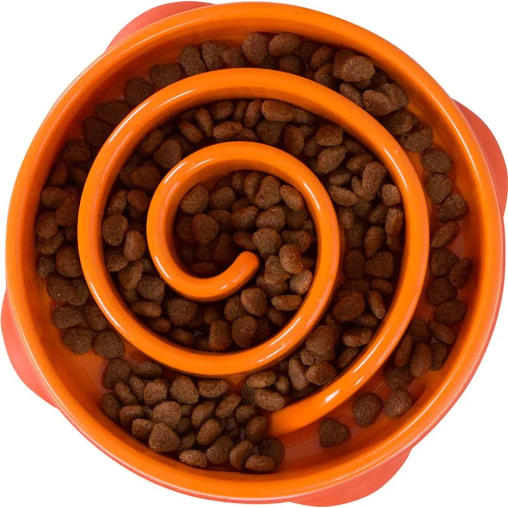 Fun Feeder Slo Bowl Orange L