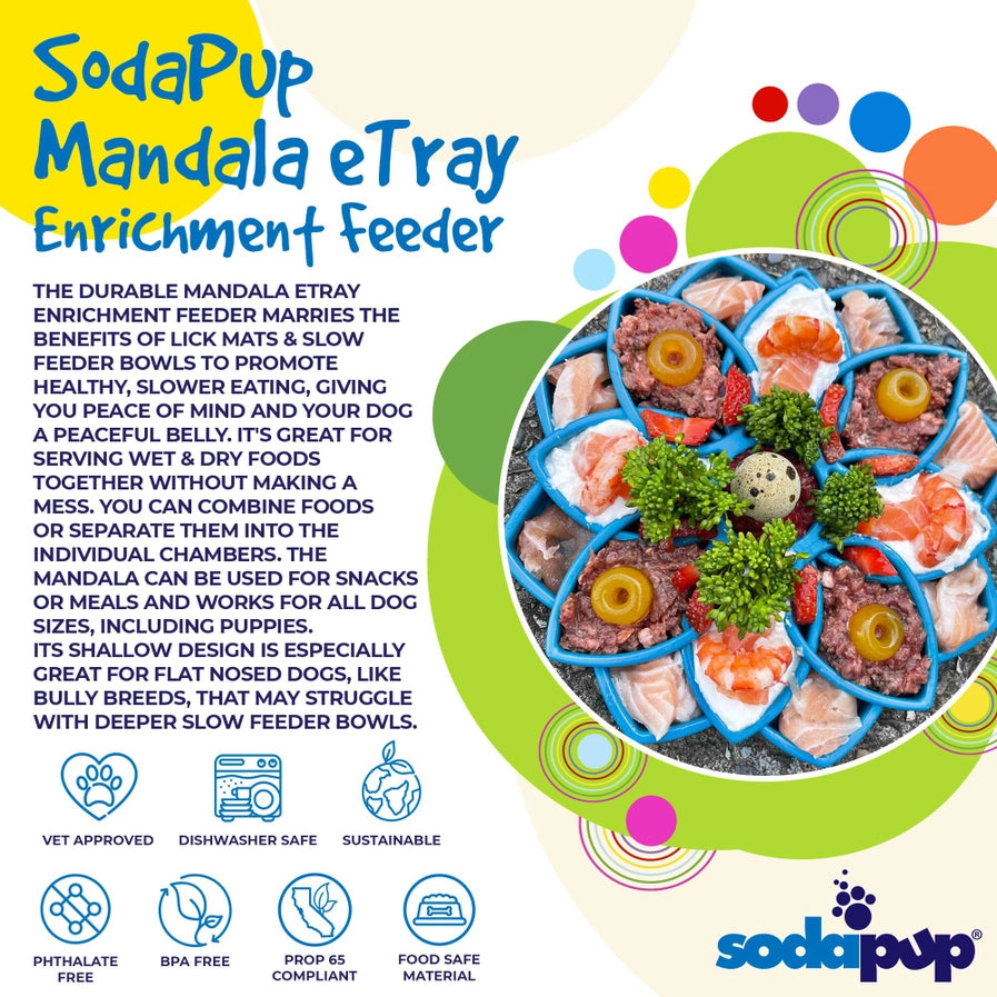 SodaPup Slow Feeder Mandala